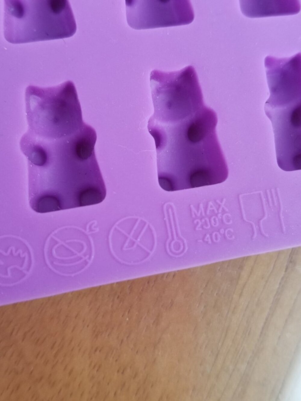 Mini Bears Mold Silicone Mold Candy Crafts Treats Jewelry Charms Gummy 55 Bears